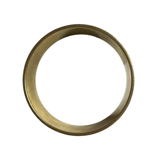 Vintage 2000's Y2K J. Crew Bright Hot Pink Enamel Wide Bangle Bracelet - Picture 4 of 7